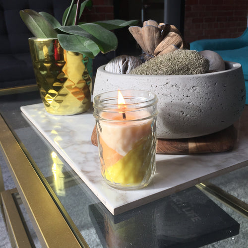 How to Pour a Multicoloured Zig Zag Candle