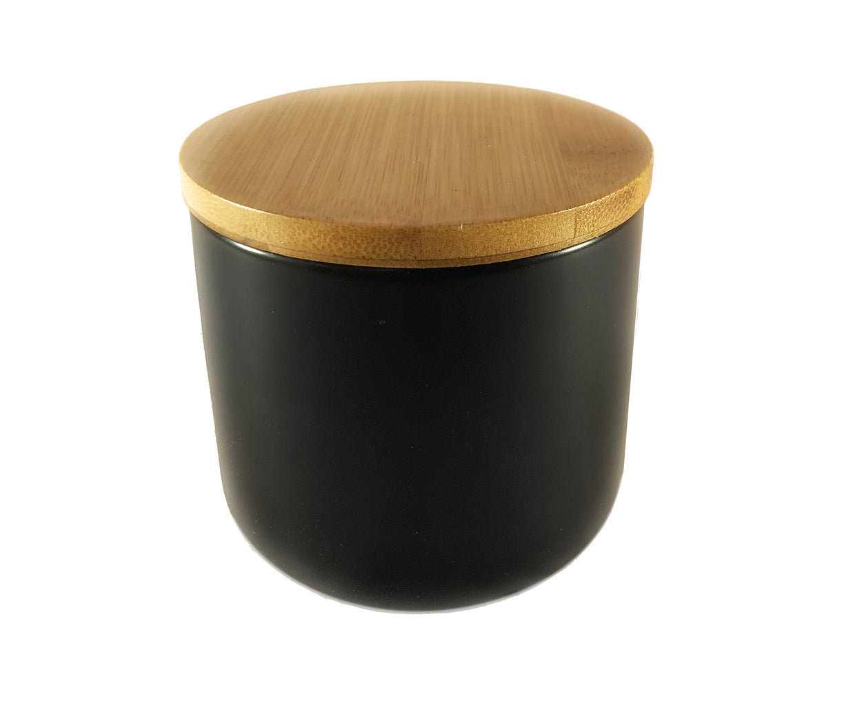 Black Candle Ceramic Jars with Lid
