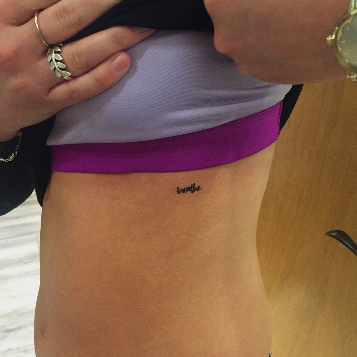 Positive "I am" Affirmations Tattoos | For daily practice of attraction, I am resilient, i am strong