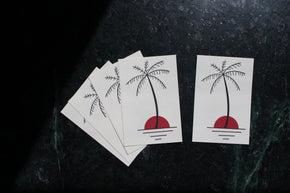 SUMMER PROMO - Scorpion, Be Brave, Palm Tree, Whale & Peony Temporary Tattoos (5 for 10)