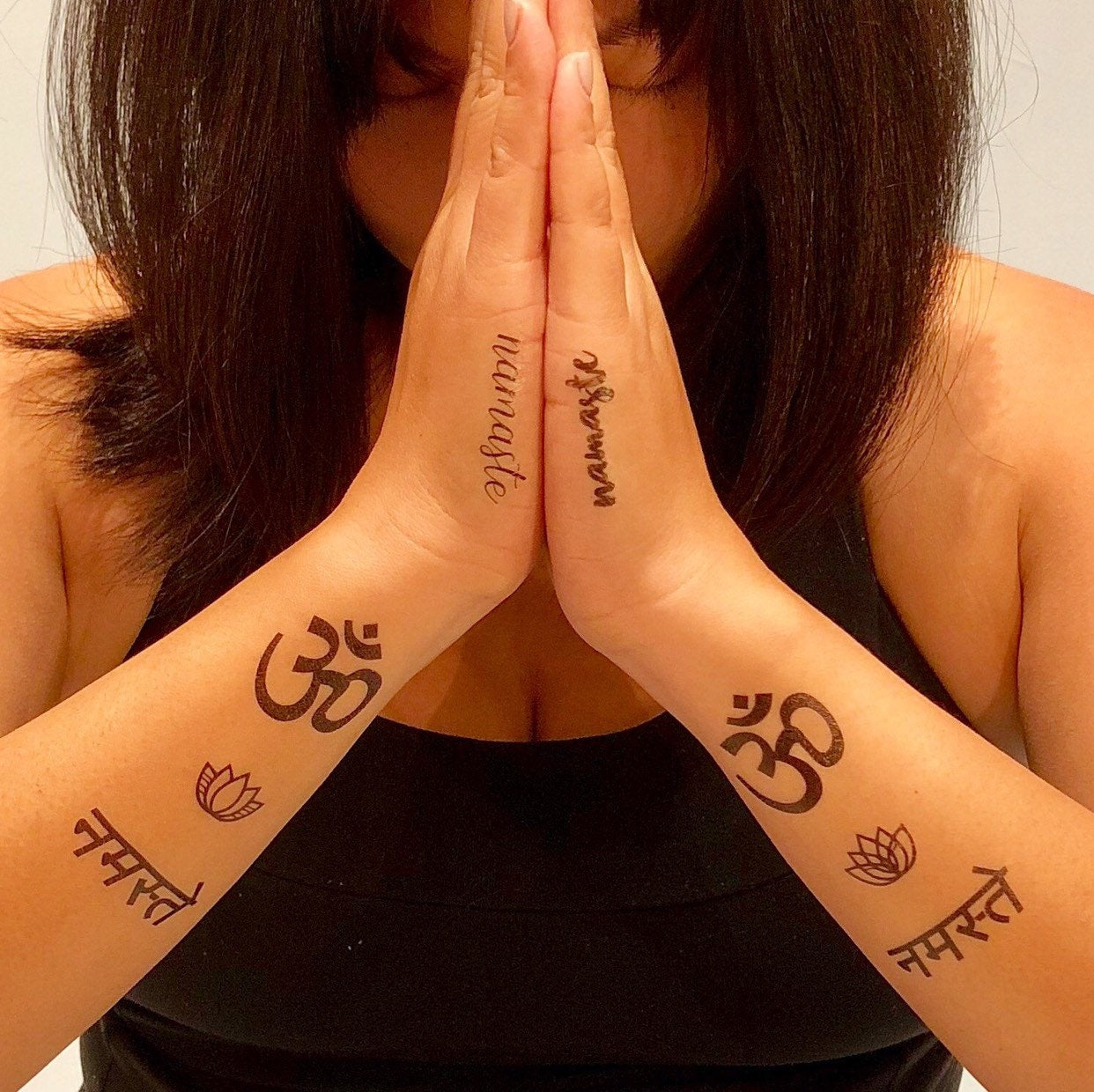 Yoga with peace , custom... - Skin Machine Tattoo Studio | Facebook